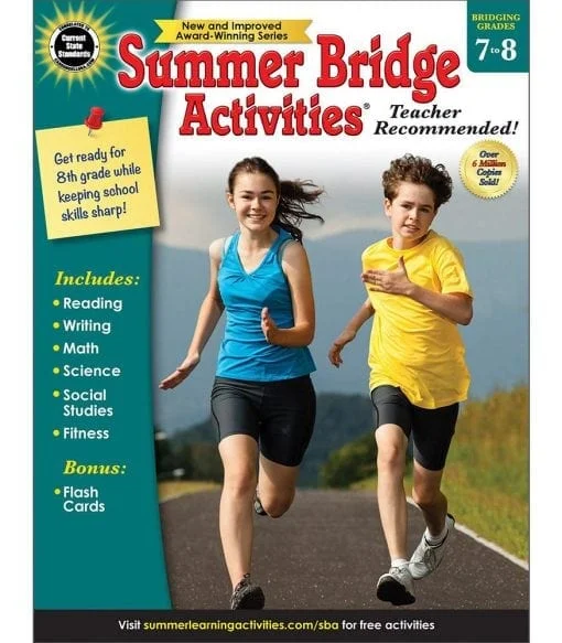 Summer Bridge Grade 7 To  Grade 8