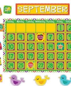 A calendar with the month of september written on it.