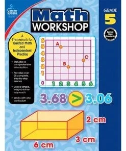 A book cover with a picture of a square and a box.