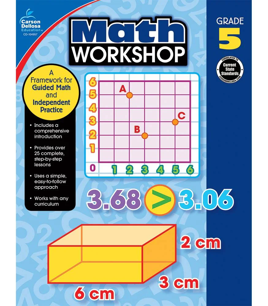 A book cover with a picture of a square and a box.