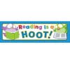 A reading is a hoot ! banner