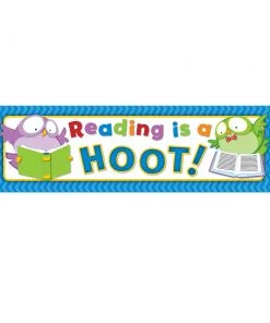 A reading is a hoot ! banner
