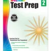 A book cover with the title of spectrum test prep.