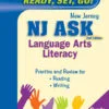 A book cover with the words " new jersey nj ask language arts literacy " on it.