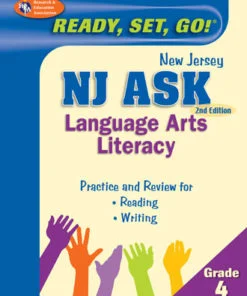 Grade 4 language arts practice workbook cover