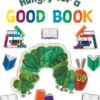 A very hungry caterpillar book cover with books