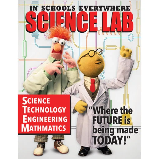 Muppets Science Lab Poster