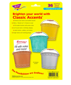 A package of coffee cups with the words " brighten your world with clisic accents ".