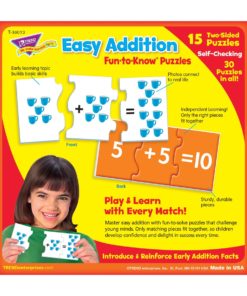 Easy addition puzzle set