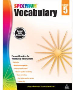 Spectrum vocabulary book 5
