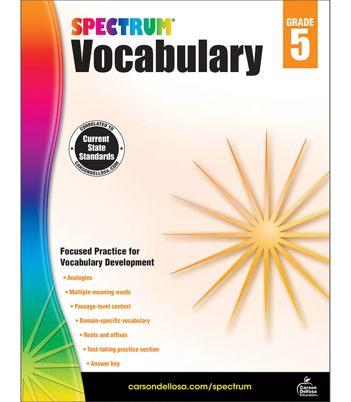 Spectrum vocabulary book 5