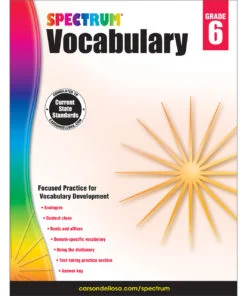 Spectrum vocabulary book 6