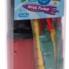 A package of water pump toys in the shape of a tube.