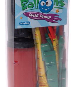 A package of water pump toys in the shape of a tube.