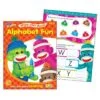 A book and worksheets for kids to learn the alphabet.