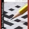 A pencil is on top of a crossword puzzle.