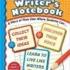 A book cover with writing utensils and a picture of a person.