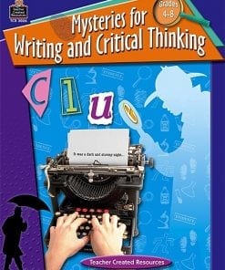 A person typing on a typewriter with an umbrella.