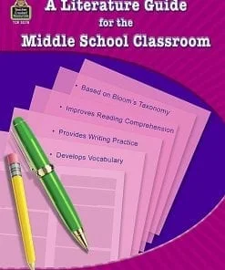 A book cover with some writing materials on it