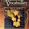 A book cover with leaves and words