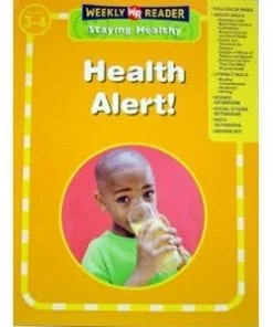 A yellow cover with an image of a boy eating.