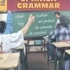Student raising hand in Spanish class