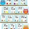 A series of pictures with the letters and words in each one.
