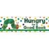 A very hungry caterpillar banner with polka dots.