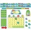 A calendar with many different animals on it.