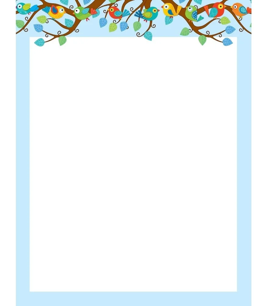A blue and green tree with leaves on it.