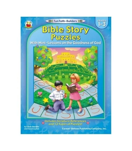Bible Story Puzzles Resource Book Grades 1-3