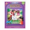 A book cover with pictures of people and children.