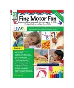 A magazine cover with pictures of children and pens.