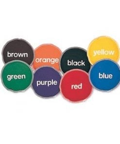 A group of eight different colors are shown.
