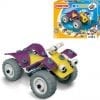 A toy atv is shown with its box in front.
