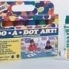 A box of do-a-dot art markers and paint.