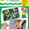 A book cover with pictures of plants and flowers.