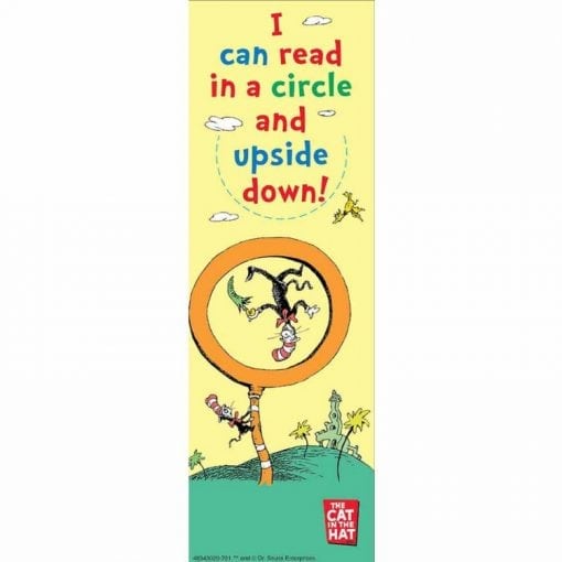 Dr. Seuss Read With My Eyes Shut Bookmarks