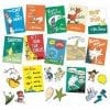 A collection of Dr. Seuss Books Mini Bulletin Board Set on a white background.