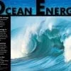 A poster of the ocean with an image of waves.