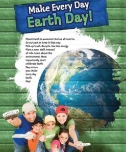 A poster of people holding hands and smiling for the camera.