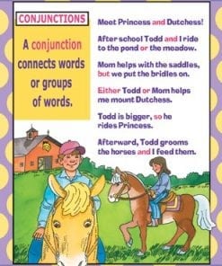 A poster of a girl riding on the back of a horse.