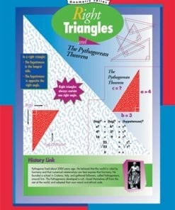 A poster of triangles and their names.