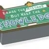 A box with the words " erase the mistake but keep the knowledge ".
