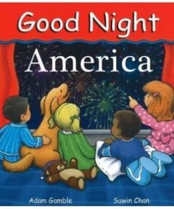 A book cover with children sitting around watching fireworks.