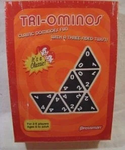 A box of the triominos game.