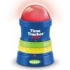 A blue and red timer with the words time tracker mini
