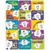 Smiling tooth stickers labeled I Lost a Tooth