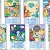 A series of pictures with the names of each character.