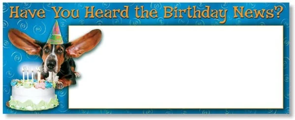 A birthday card with a picture of a bird.